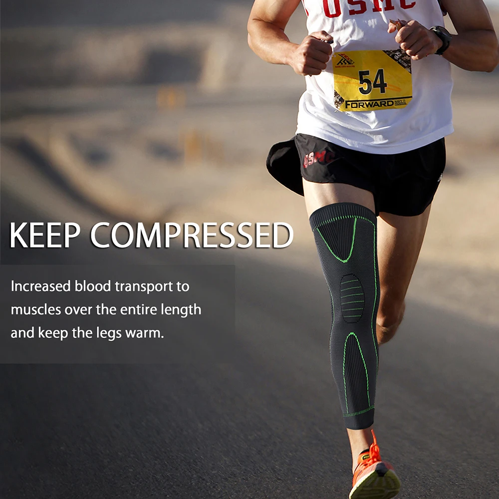 

1PCS Fitness Running Cycling Knee Support Elastic Braces Nylon Sport Compression Knee Pad Sleeve for Basketball Volleyball
