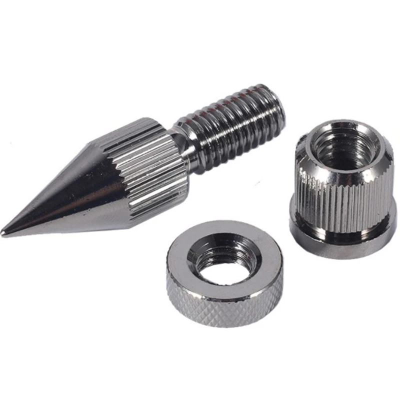 

4 Pair Mini Portable Audio Speaker Spikes M8X43 Speakers Repair Kits Stand Shock Pin DIY for Home Theater Sound System