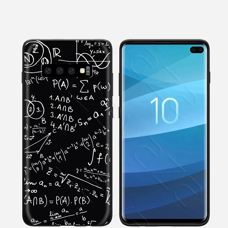 Лаваза формулы Math Formul Математика чехол для Samsung Galaxy A2 J4 Core J6 J7 DUO J8 Prime A20E A70S 2018 |