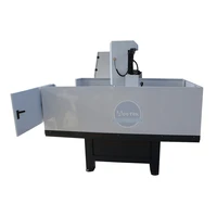 CNC Router For Aluminium Shoe Mold Cast Iron CNC Router 6060 Mini Metal CNC Router AK6060H CNC Milling Machine For Small Mould