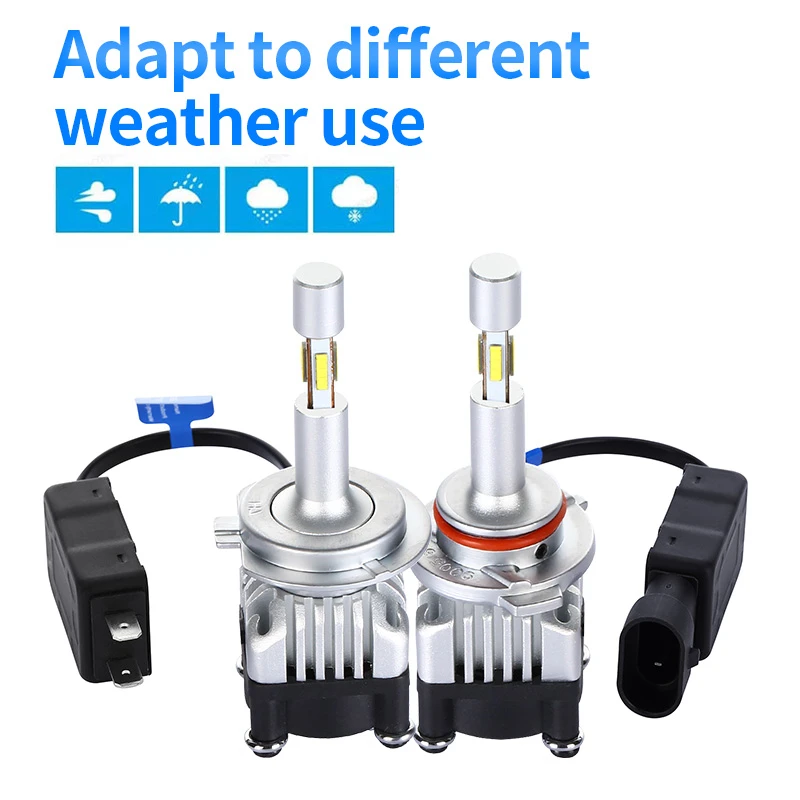 

LED Car Headlight Bulbs H1 H7 H4 H3 H8/H9/H11 9012 9005/9006 DC6V-24V 6000K 70W 10000Lm Waterproof R8 Auto Headlight Lamp Bulbs