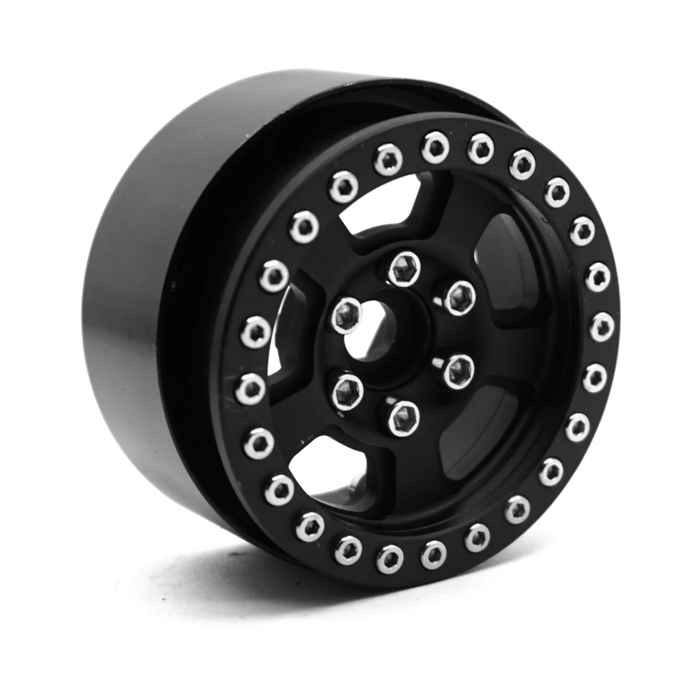 AXSPEED колеса 1 9 дюйймовый сплав для центрального движения Beadlock Обода Колеса 1:10 RC