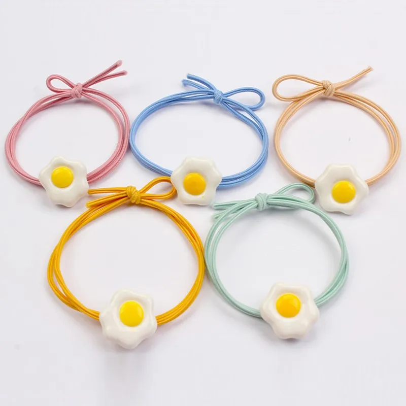 Hair accessories Pouch egg hair rope head rope rubber band creative headdress hair ring accessories