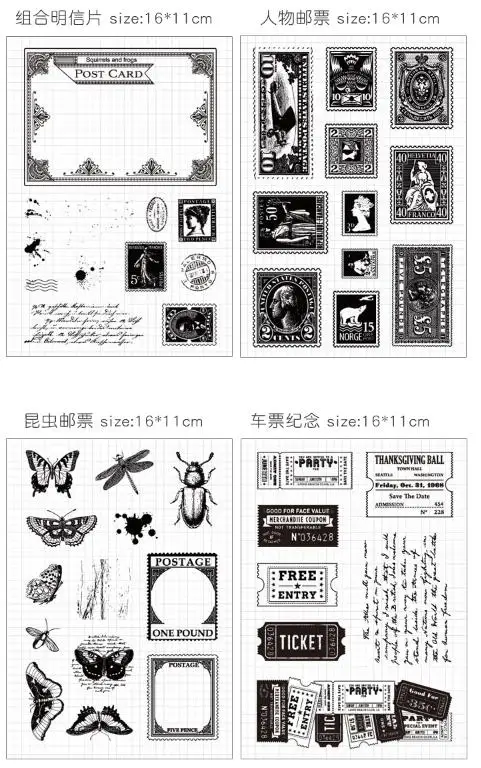 1 шт. прозрачный силиконовый штамп для скрапбукинга|Штампики| |