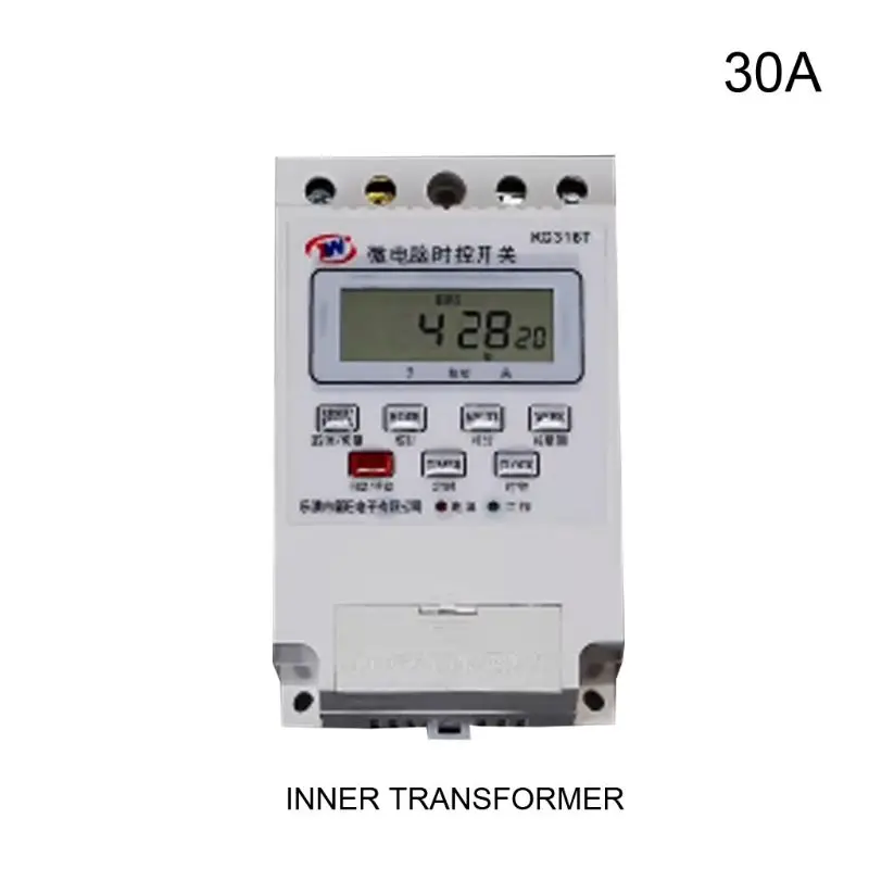 

KG316T Digital Timer Switch AC220V30A Automatic Time Controller Home Appliances