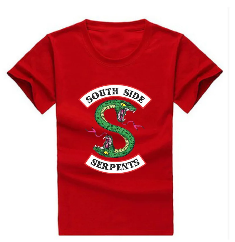 

Riverdale Slim Fit T-Shirt South Side Serpents 6 Colors Tee