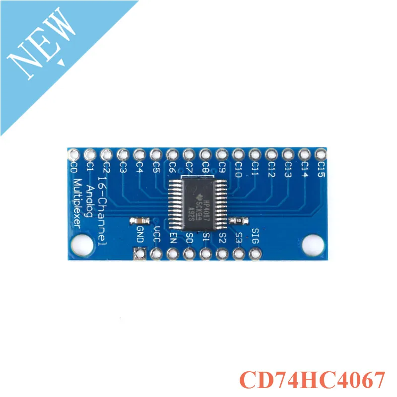Коммутационная плата CD74HC4067 74HC4067 16-канальная аналоговый цифровой мультиплексор
