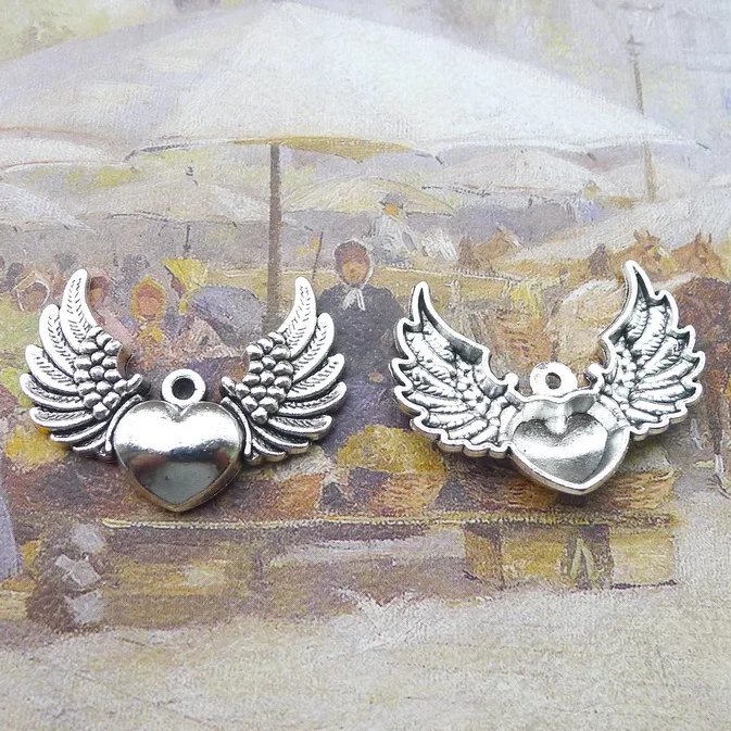 Расходные материалы для изготовления ювелирных изделий 3 шт. 34*26 мм старинное