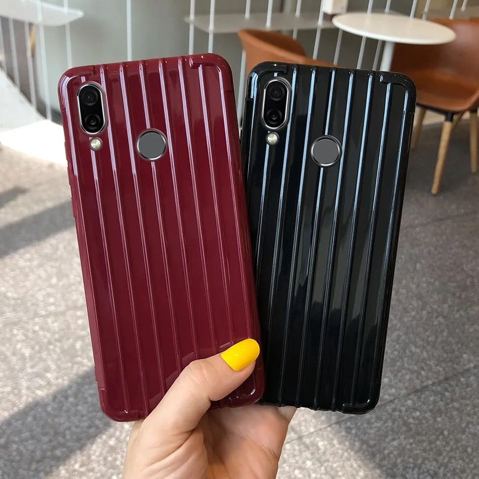 Силиконовый чехол в стиле багажника для Huawei Honor Play 6 3 дюйма Мягкий бампер из ТПУ