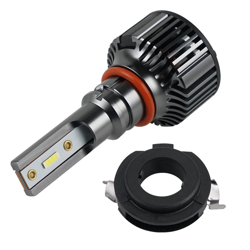 

Car H7 LED Headlight Bulbs Headlamp Auto Lights Adapted Sockets Holder Retainer For NISSAN QASHQAI J10 X-TRAIL