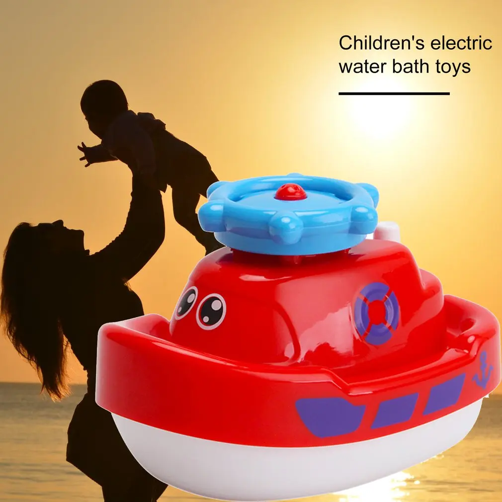 Детский Электрический спрей для воды Игрушки ванны (без батареи) душа Осьминог