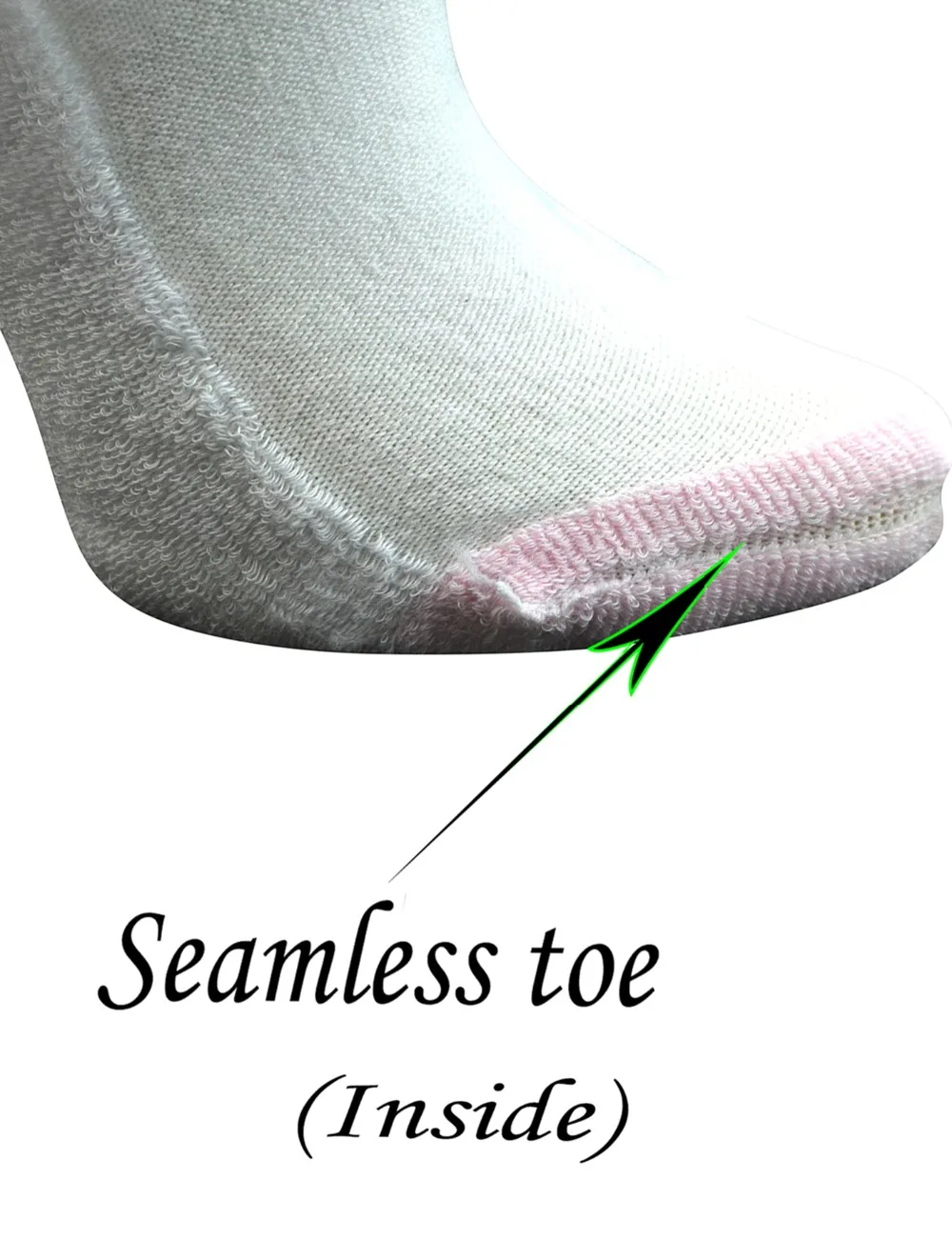 Women's Non-binding Cotton Knee-Hi Diabetic Socks Boot Socks with Cushion Sole and Seamless Toe,4 Pairs L Size