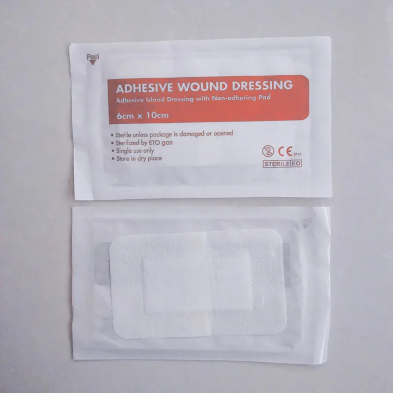 

5PCS Medical Gauze Sterile Applicator Bandage Pad Hemostatic 10x10cm Dressing Wound