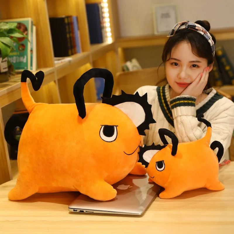 

25/40cm Soft Cute Japanese Anime Chainsaw Man Pochita Plush Toys Stuffed Creative Doll Pillow For Girls Kids Christmas Gifts