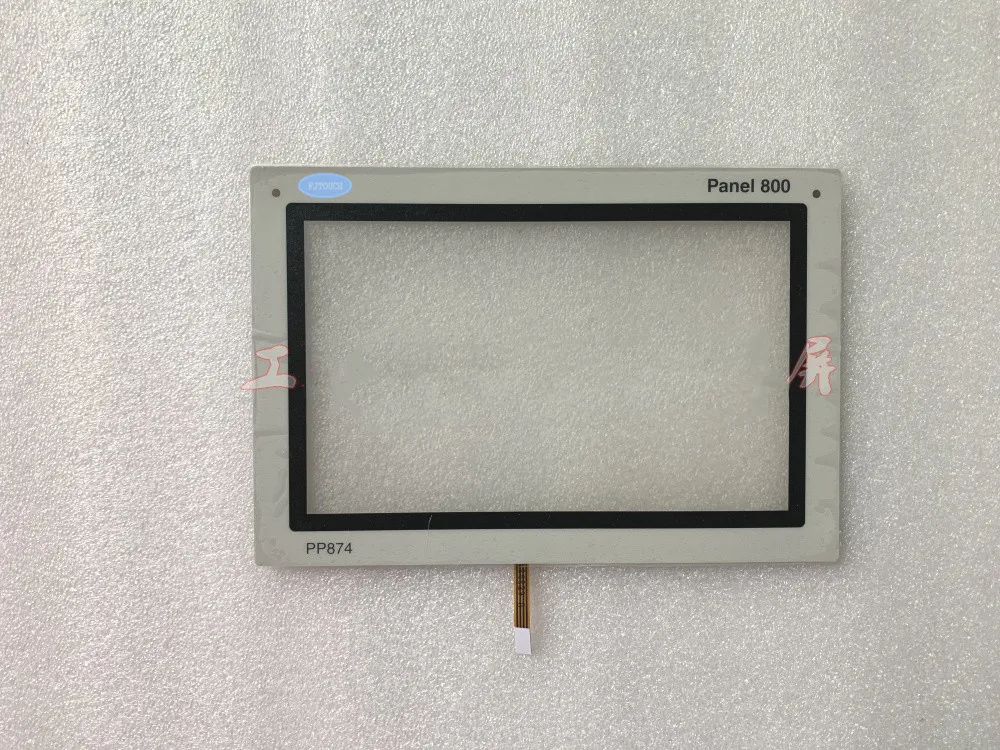 New Replacement Touch Panel Touch Glass with Protective Film for ABB Panel 800 PP874 190227 A