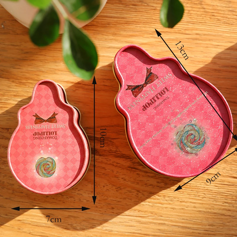 2 шт. рождественские коробки для конфет леденец подарок Оловянная посылка