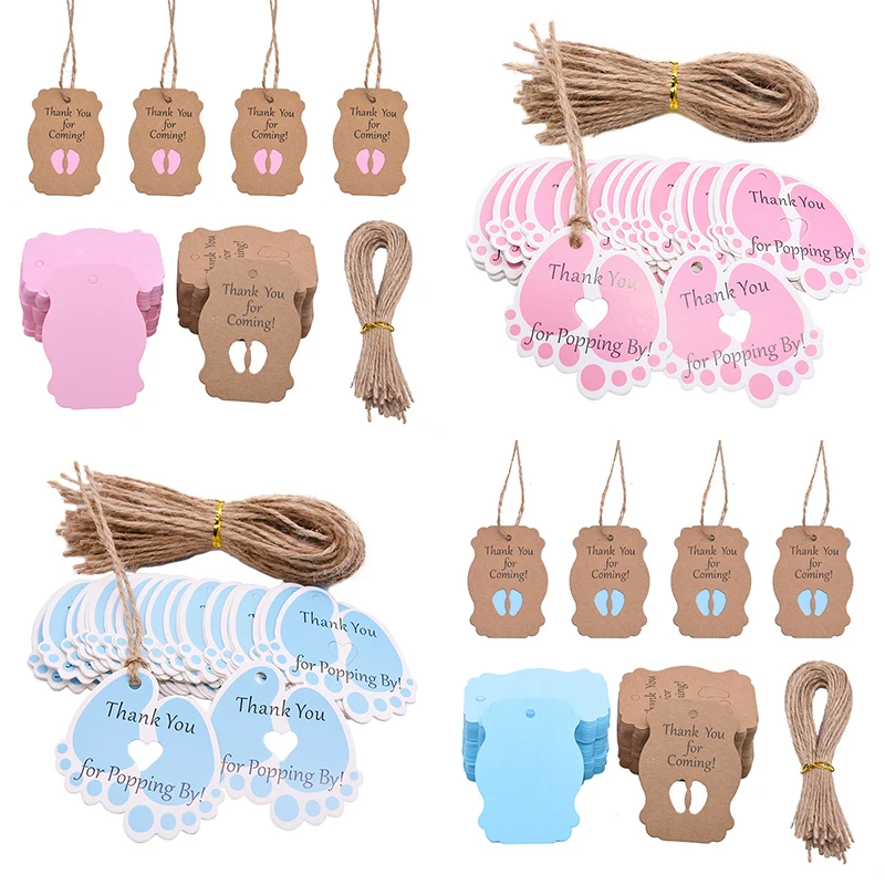 

Бирка из крафтовой бумаги, 50 шт.