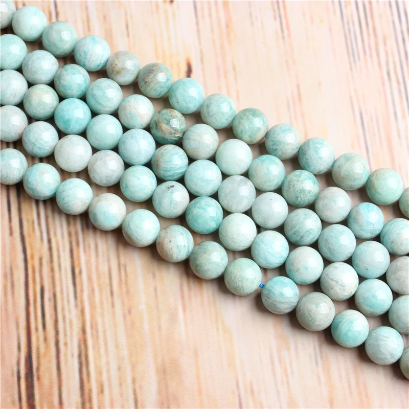 

Natural jewelry 4 / 6 / 8 / 10 / 12mm natural stoneLoose beads series suitable for DIY bracelet necklace accessories
