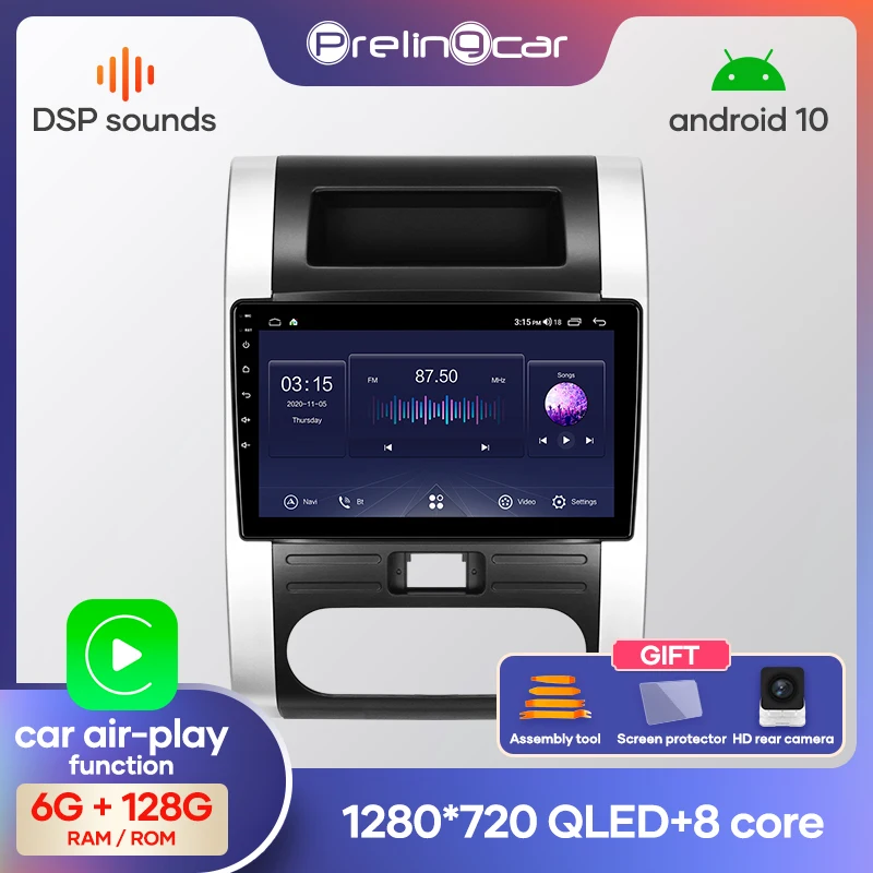 Prelingcar для Ниссан Х Трейл T31 T32 авто магнитолы До 4G+64G Android 10 8 ЯДЕР DSP Навигация GPS