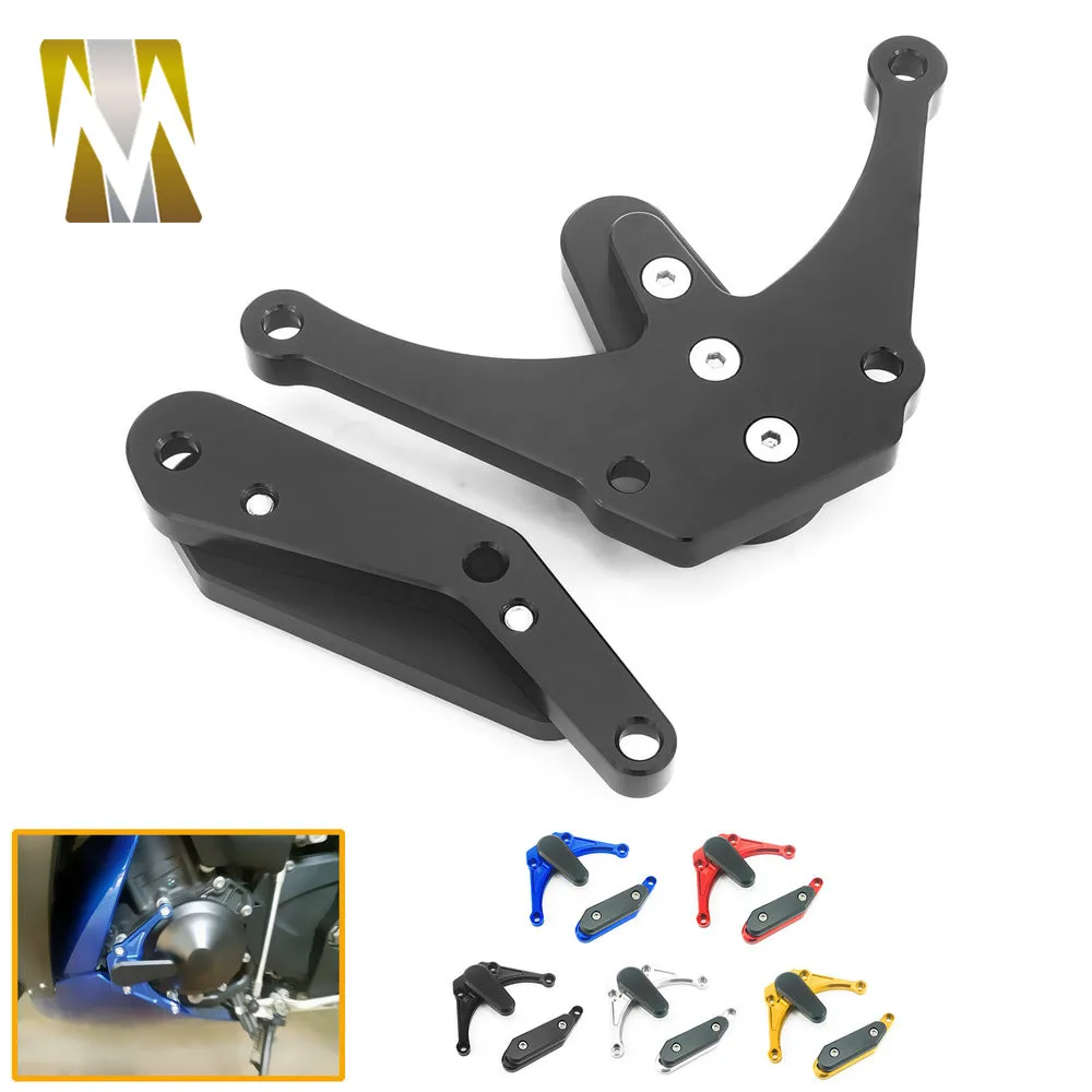 

Слайдеры двигателя мотоцикла для Yamaha YZF R1 2009 2010 2011 2012 2013 2014, защитная Противоударная накладка, защита от падения, Рамный блок