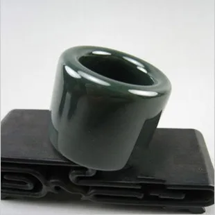 Кольца из натурального зеленого нефрита для мужчин кольца синьцзянского хэтяня