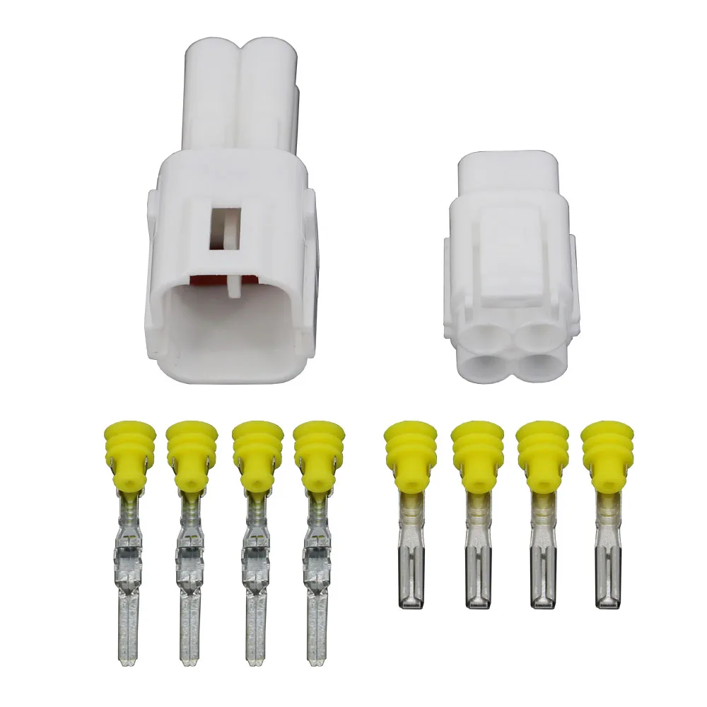 4-контактный водонепроницаемый разъем для электрического провода фоторазъем