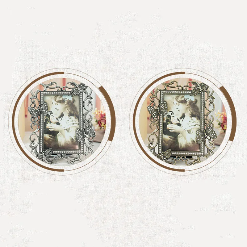 

Nordic Butterfly Picture Frame 6 Inch Creative Desktop Wedding Photo Frame Display Stand Home Photograph Frame Decor Ornament