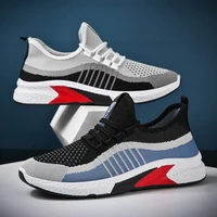 mens footwear 2021 mens breathable casual shoes running mens shoes comfortable non slip front lacing mesh cloth shoes 65