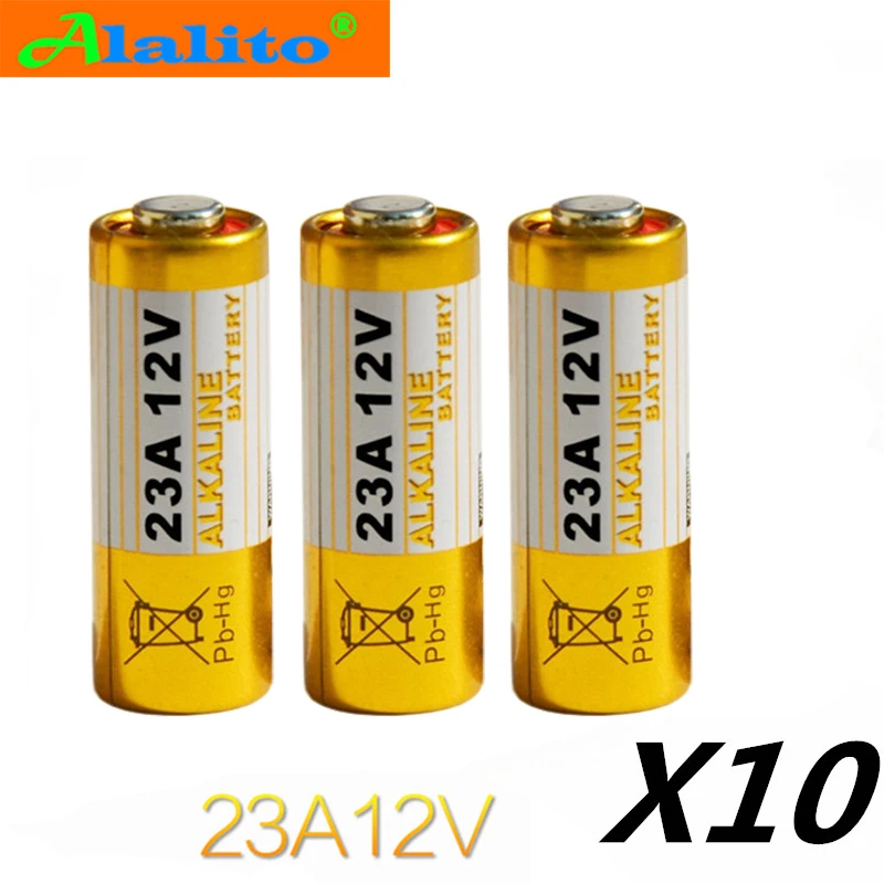 30 шт. 23A 12 В сухая щелочная батарея 23AE 21/23 A23 GA MN21 для колокольчика автомобильной