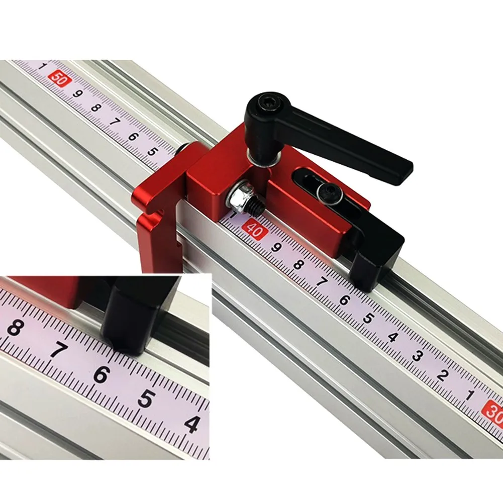 

10x80mm Miter Track Stop Alloy Equipment For 75 Type Hand Tool T-Tracks