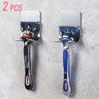 Держатель для бритвы мужской, из нержавеющей стали, 2 шт.