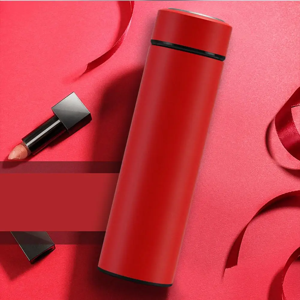 500 мл температурный дисплей из нержавеющей стали термоизолированная бутылка для