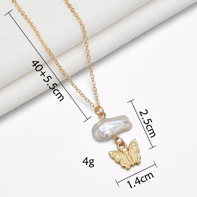 Akoya Необычное Ожерелье из натурального пресноводного жемчуга для женщин милое