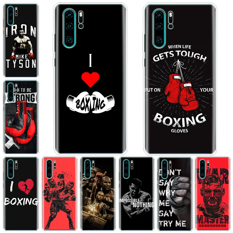 Mike Tyson Boxer Man Phone Case For Huawei Honor 50 20 Pro P Smart Z 2021 Y5 Y6 Y7 Y9 10i 9 Lite 9X 8A 8S 8X 7S 7X 7A Cover Fund
