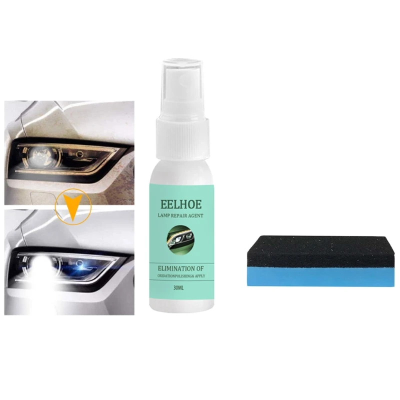 

Car Lamp Crystal Plating Renovating Agent Quickly Surface Scratch Oxidation Remover Practical Automotive Cleaning Tools