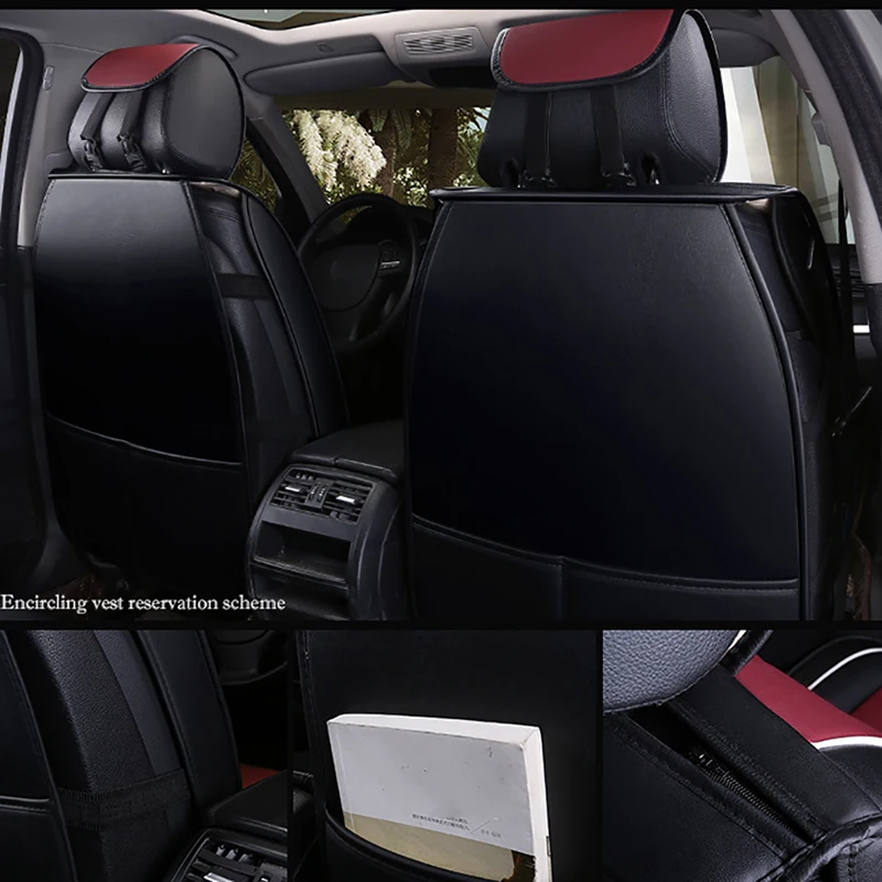 kalaisike leather universal car seat covers for Kia cerato ceed sportage spectra K2 K4 K5 sorento picanto rio K3 auto styling | Автомобили