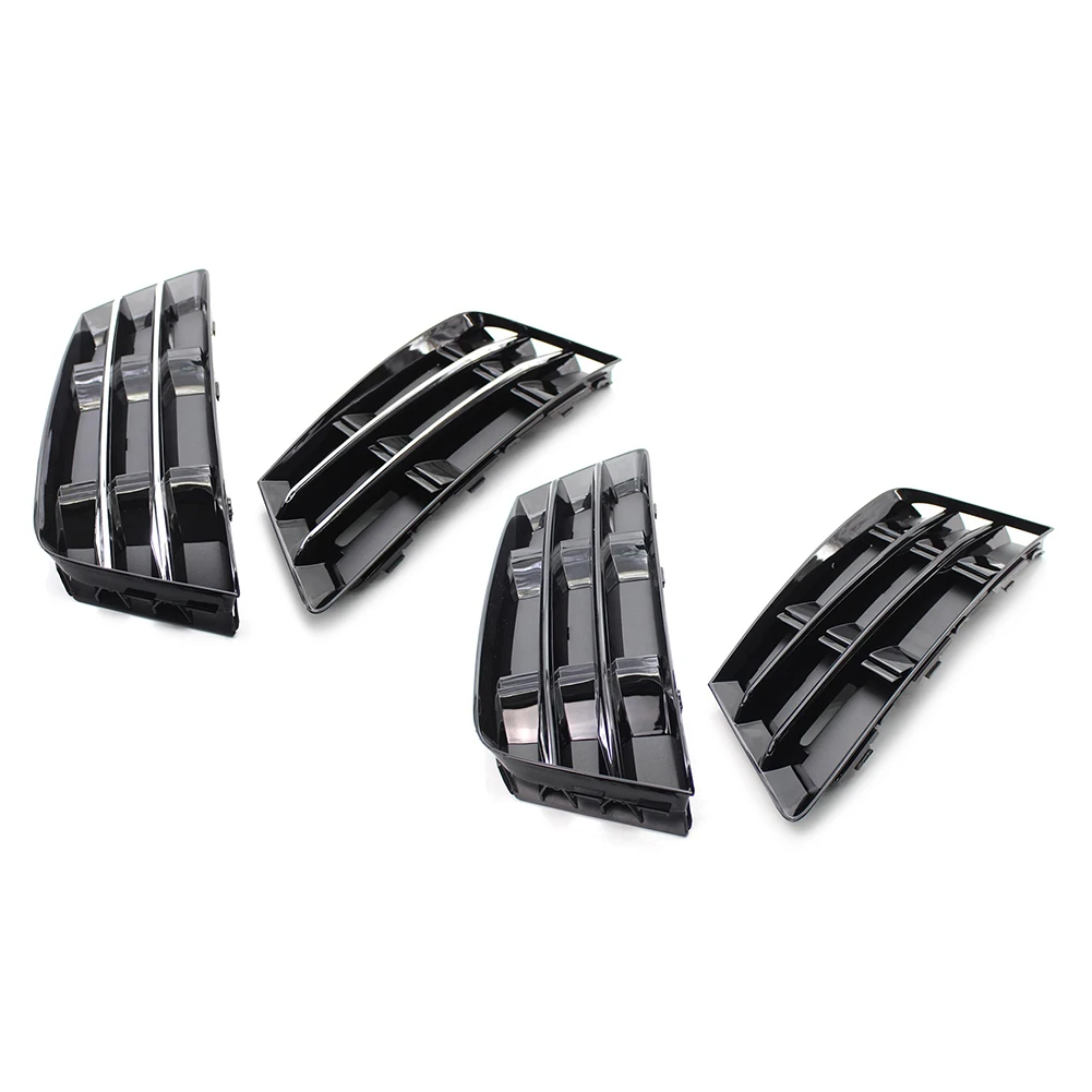 1 пара переднего бампера автомобиля противотуманная фара решетка нижняя левая +