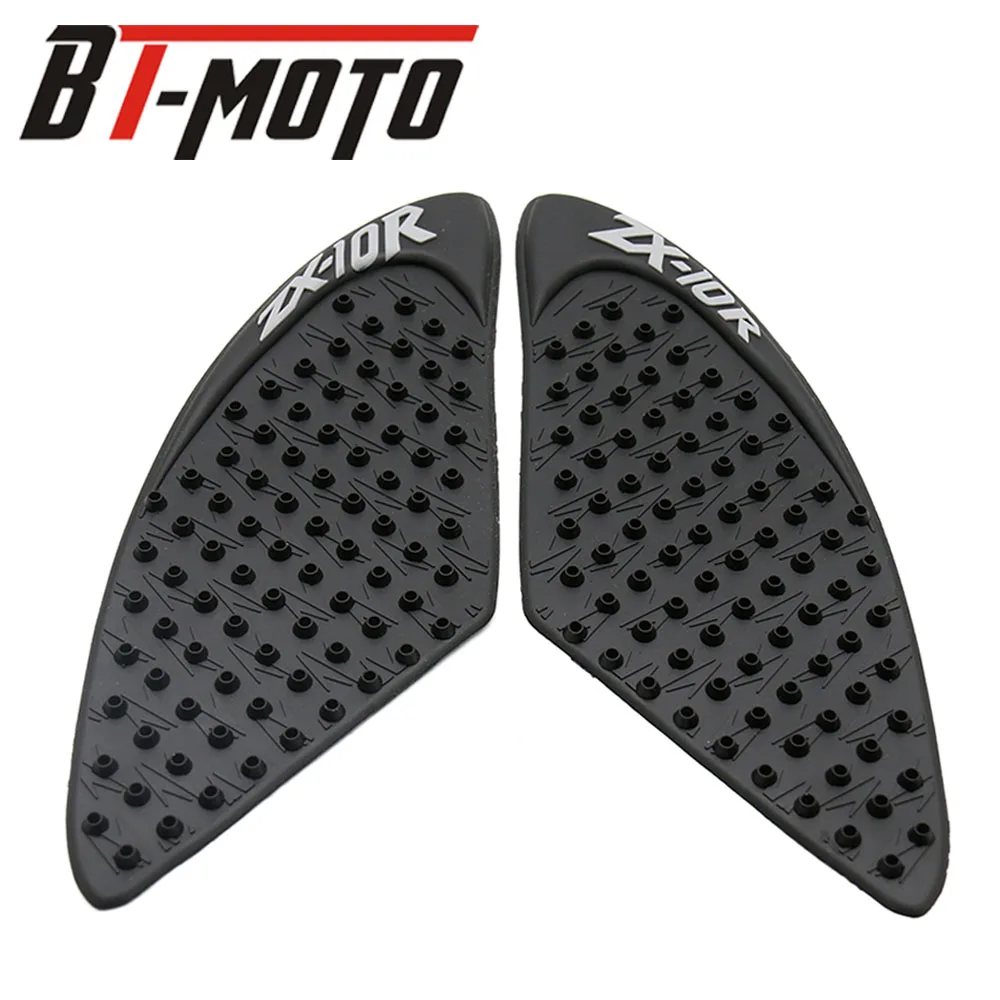 

Fits For Kawasaki ZX10R ZX-10R 2006 2007 Motorcycle Rubber Anti Slip Tank Pad Sticker Gas Knee Grip Traction Side Decal
