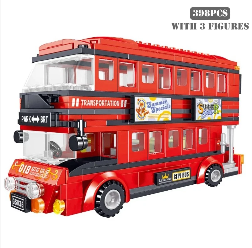 QUNLONG друзья автобус Лондон Двухэтажный городской школьная перевозка автомобилей