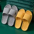 Тапки для дома и душа, Нескользящие, мягкие, плоская подошва, летние, для мужчин и женщин