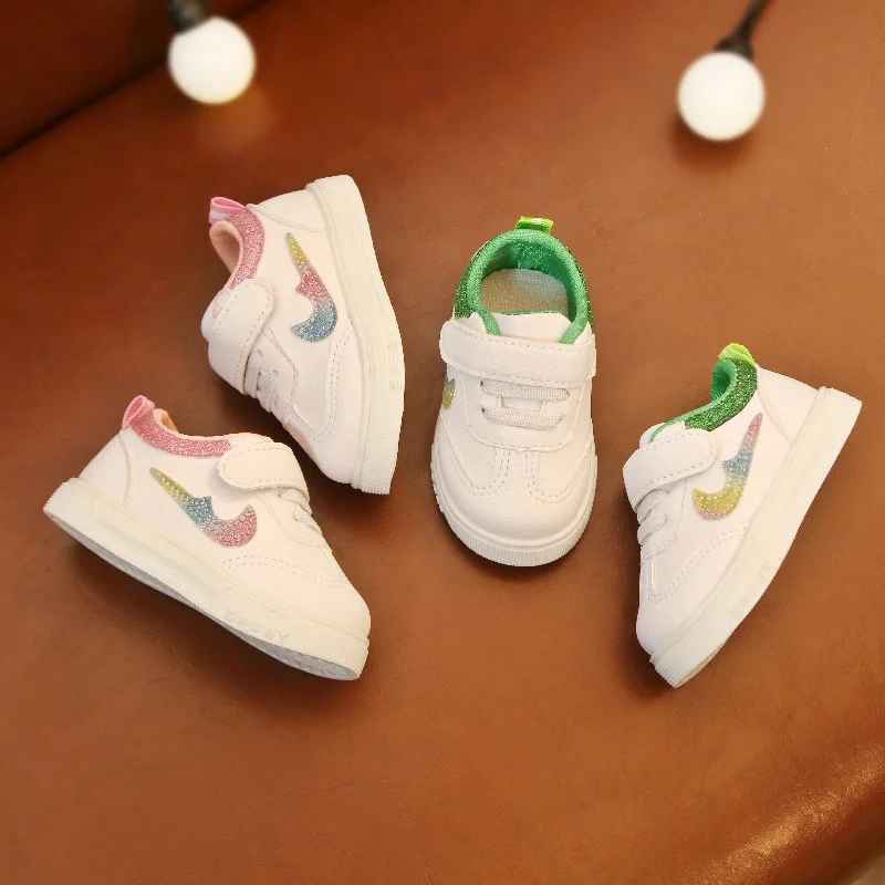 2020 детская обувь для малышей Спортивная мальчиков и девочек 1 год нескользящая