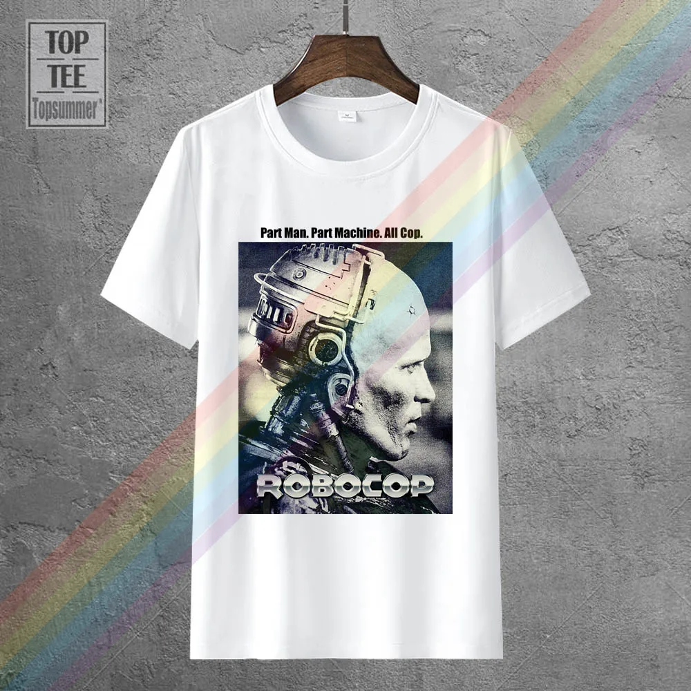 

Robocop Movie Male Fashions Shirt Hardcore Shirt Hip Hop Shirts Hot Lunch T Shirts Male Member Dafhgb