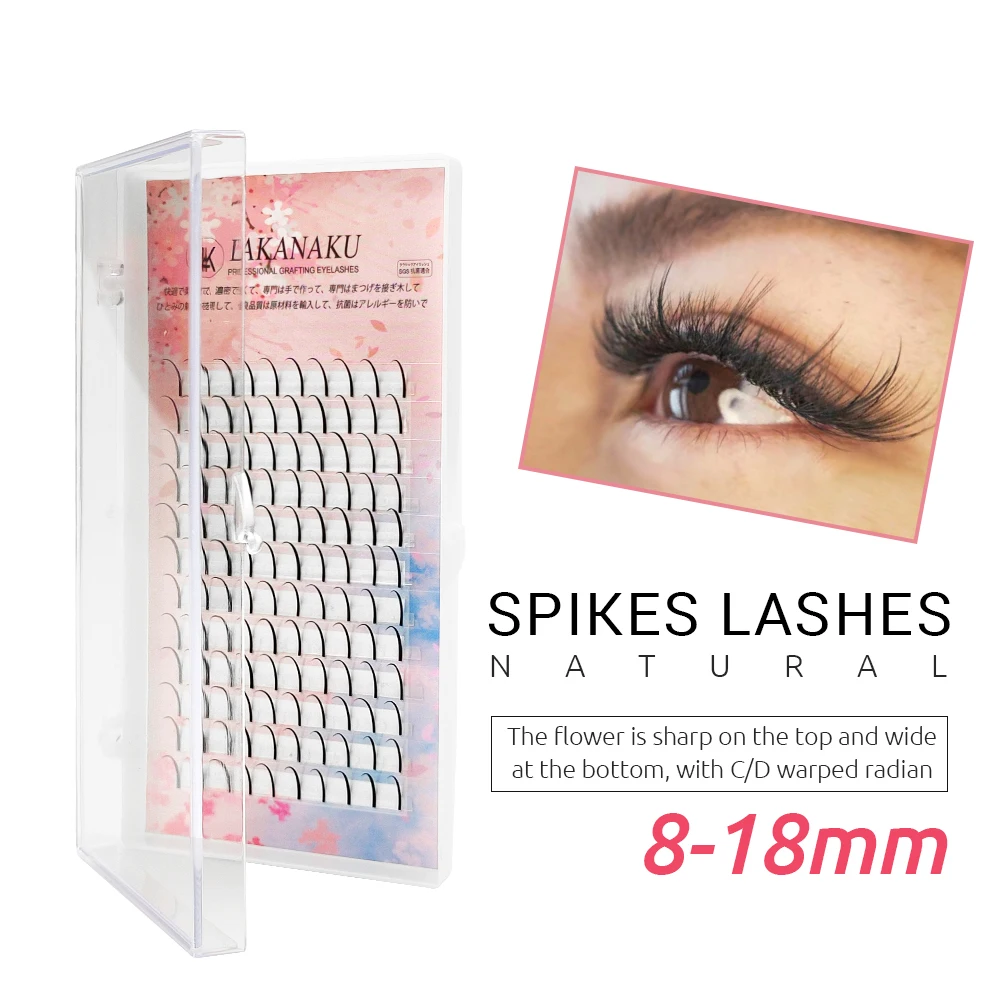 

Накладные ресницы Abonnie 120, искусственные ресницы для наращивания