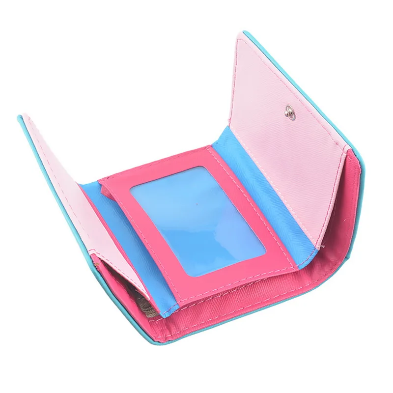 Новый Кошелек Walleta для женщин и девушек короткий бумажник с рисунком кота