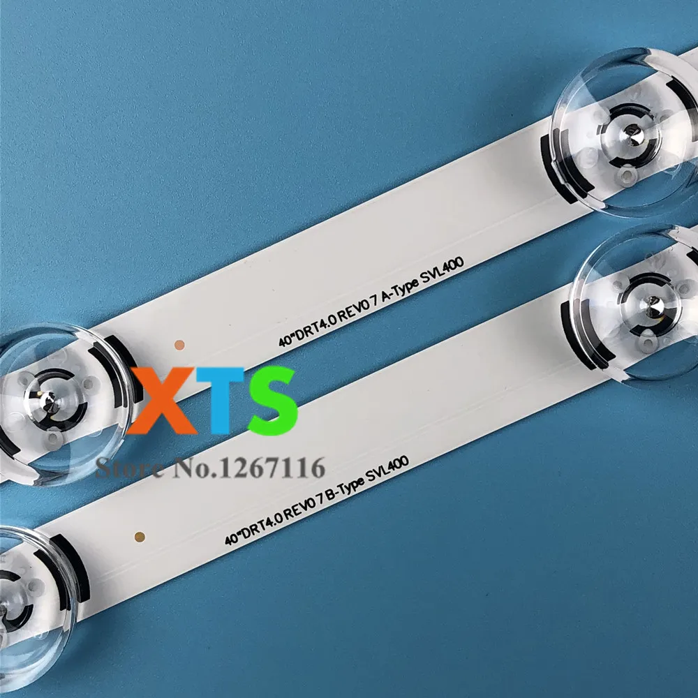 Новинка; 10 шт./набор = 80 шт. светодиодный полосы для LG 40LF630V INNOTEK 40 DRT 4,0 DRT 4,0 3,0 40 дюймов A B SVL400 6916L-0885A 0884A