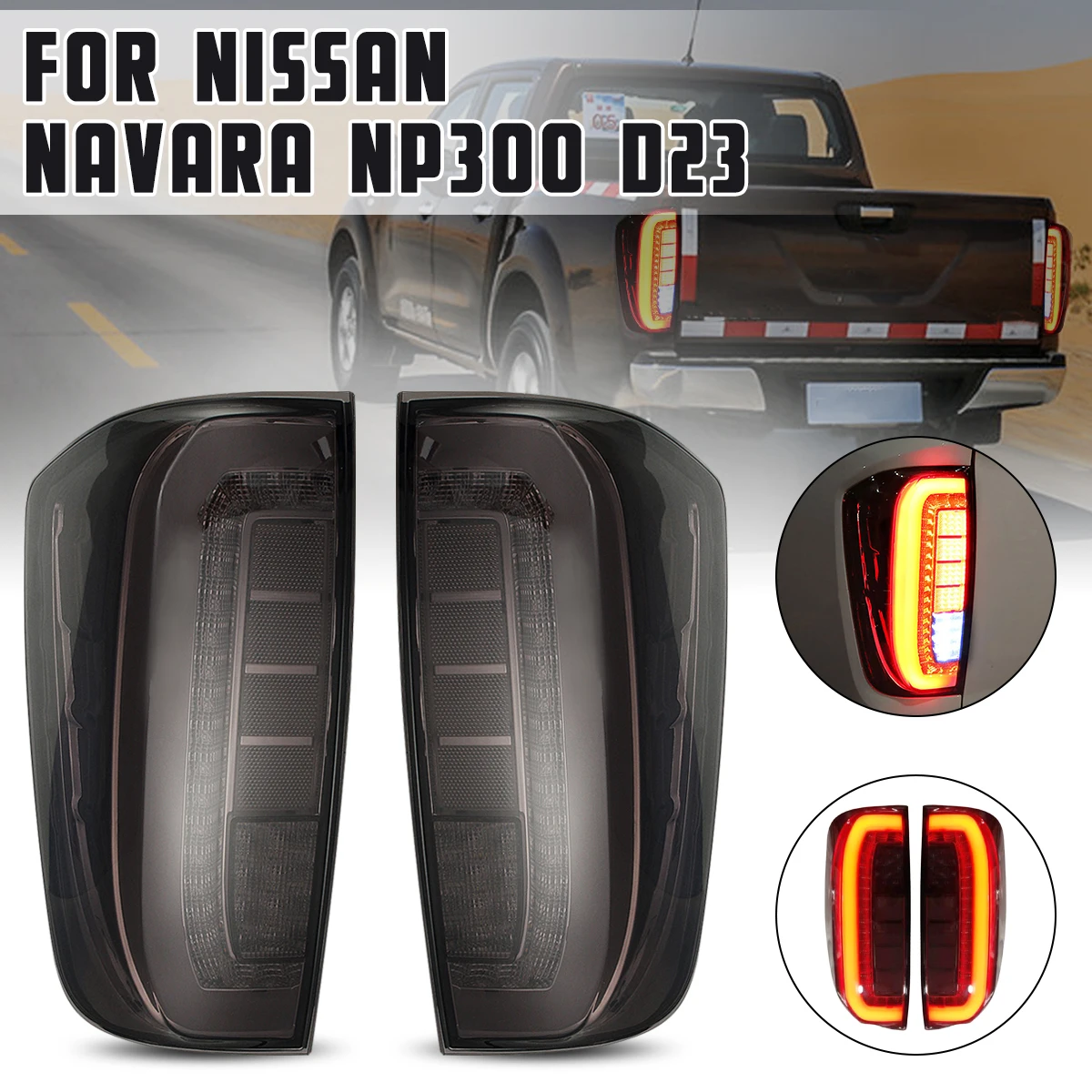 Светодиодный задний фонарь для заднего хода NISSAN NAVARA NP300 2015 2019|Сигнальная лампа| |
