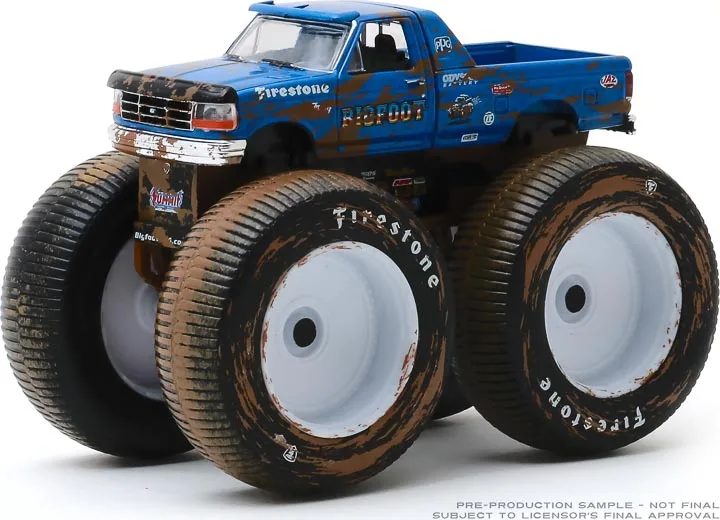 

Модели автомобилей GreenLight 1:64 Bigfoot 5-1996, коллекция аксессуаров, металлические Литые модели автомобилей, игрушки