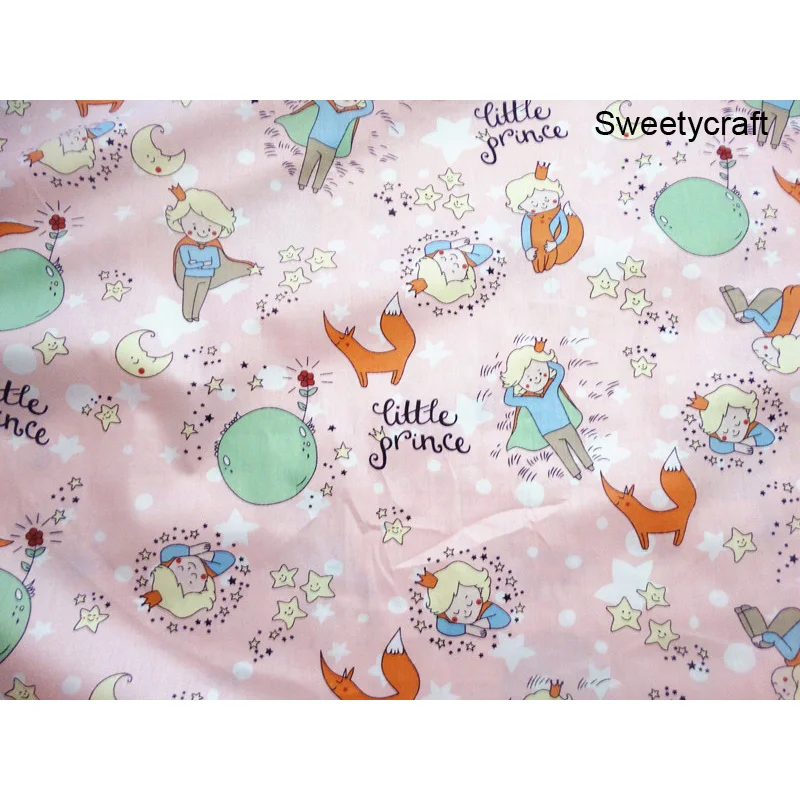 Хлопчатобумажная ткань с принтом маленьких принтов для шитья аксессуары