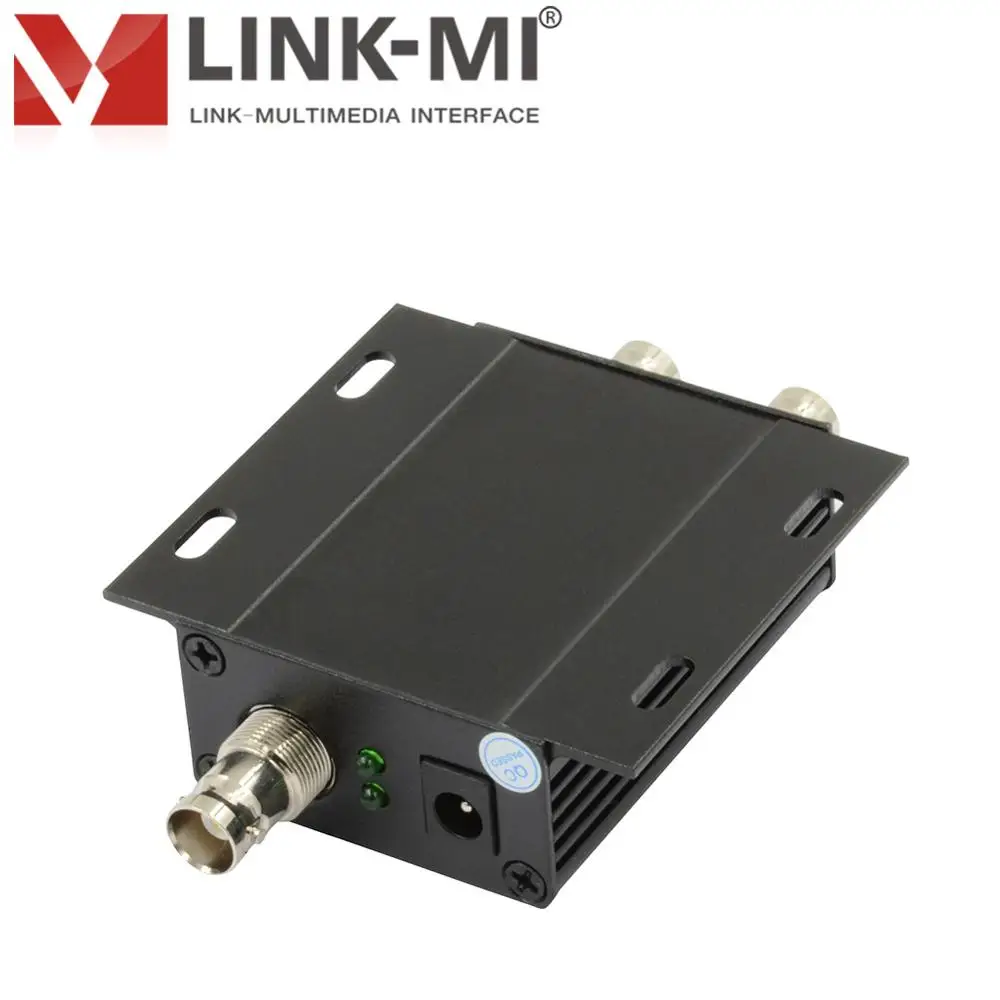 LINK-MI 1x2 SDI разветвитель SD/HD-SDI/3G-SDI усилитель распределения сигнала 300 м 400 1 в 2 out sdi