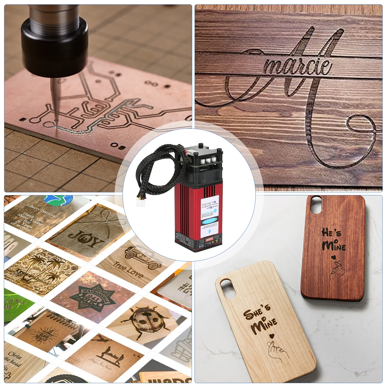 Лазерный модуль гравировальная лазерная головка высокая точность гравировка